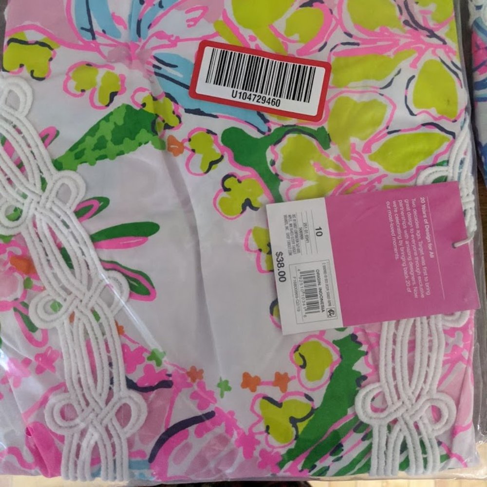 Lilly Pulitzer Target Nosey Posey size 10 BNWT